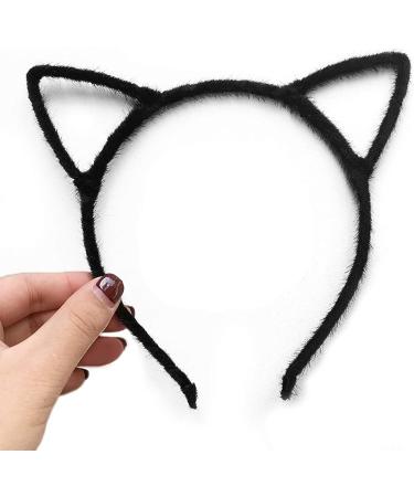 24-Piece Cat Ears Hair Headband Set for Girls and Adults - Fluffy Hair Hoop in 24 Colors for Parties and Daily Wear - Buy Online on GoSupps.com
