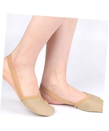 FOMIYES Yoga Toe Protector - 4 Pairs Non-Slip Forefoot Pads | Breathable Sweat-Absorbent Cushioning for Comfort | Anti-Skid Shoe Inserts for Yoga & Dance - Buy Online on GoSupps.com