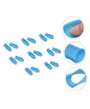 Healifty 8 Pairs Silicone Thumb Valgus Care Toe Spreaders - Orthotic Toe Covers for Bunion Correctors and Protector for Men - Students Prime Supplies - Buy Online on GoSupps.com