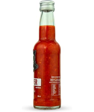 Carolina Reaper chilli puree the strongest chilli pepper in the world Hellicious made in France - extreme sauce - Buy Online on GoSupps.com