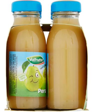 Valfrutta Succhi di Frutta Pera Lot de 48 jus de fruits avec poires italiennes boisson sans alcool 125 ml + 1 bo te de th glac San Benedetto au citron sans sucre 330 ml - Buy Online on GoSupps.com