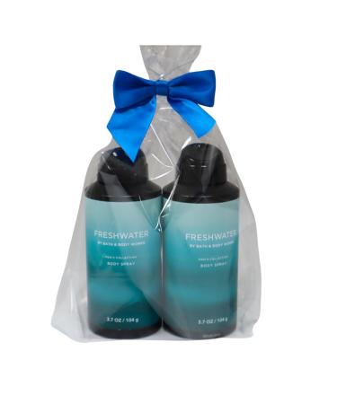 Bath & Body Works Men's Collection Deodorizing Body Spray - FRESHWATER - Gift Pack for Holiday - Lot of 2 - Buy Online on GoSupps.com