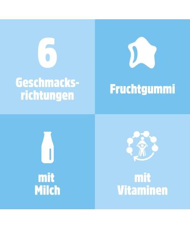 Nimm2 Lachgummi Shakies 225g Fruit Gum with Juice Vitamins & Milk | Buy Online International Shipping Available - Buy Online on GoSupps.com