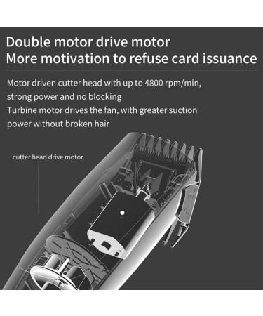 Intelligent Double Drive Waterproof Hair Clipper - Electric Adult Hair Clipper for Effortless Grooming | Shop Internationally - Buy Online on GoSupps.com