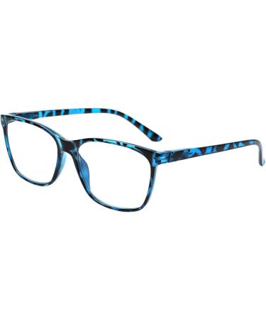SIGVAN Ladies Blue Light Blocking Reading Glasses - Tortoiseshell Fashion Print | 2.0x Magnification - Buy Online on GoSupps.com