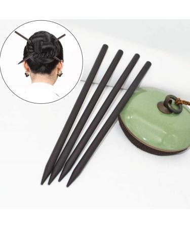 WiiAiloo 10 Pcs Handmade Wood Hair Sticks Chinese Retro Hairpins for Women Headdress, Hair DIY Accessory - Buy Online on GoSupps.com