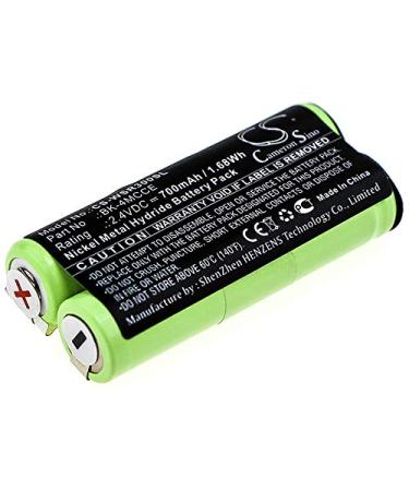 Battery 700mAh / 1.68Wh Replacement Battery Fit for Waterpik 900 Sonic Toothbrush Sensonic Plus SR-3000 Sensonic Plus SR-3000E BK-4MCCE