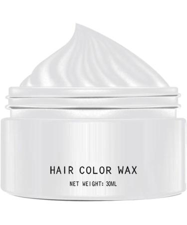 Hair Styling Wax Temporary Hair Coloring Wax for White Hair 45g Instant Hair Styling Cream Dye Temporary Modeling Natural Color Hair Dye Wax for Men Women - Buy Online on GoSupps.com