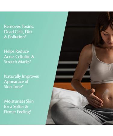 M3 Naturals Stretch Mark Cream - Collagen & Stem Cell Maternity Skincare - Stretch Mark Prevention & Scar Removal Lotion - 2oz - Buy Online on GoSupps.com