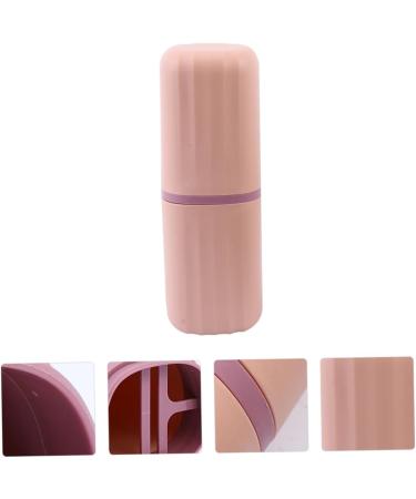 TOVINANNA 2pcs Travel Wash Cup & Toothbrush Case - Premium Bathroom Accessories & Container for Easy Travel - Buy Online on GoSupps.com