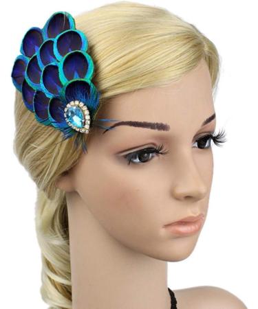 Mobestech 1920s Hair Clip Jade Hairpin Costume Hair Clip Chinese Hair Clip 20s Hair Clip Hairpins Jade Hair Clip Headband Plug Board Dinner Party Vintage - Buy Online on GoSupps.com