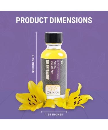 Anointing Oil Lily of Valley 1oz Anointing Oil for Prayer Lily of The Valley Essential Oil Anointed Oil - Buy Online on GoSupps.com