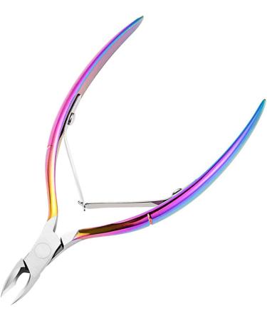 SVAASA Nail Clippers Rainbow Nail Cuticle Scissors Manicure Nipper Clipper Dead Skin Remover Cutter Nipper Tweezer Pedicure Trim Eagle Beak Pliers - Buy Online on GoSupps.com