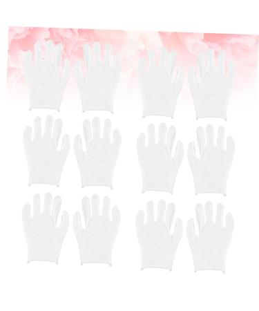 Beaupretty 20 Pair Jersey Gloves Inspection Gloves Cotton Gloves for Gloves for Ceremony Soft Cotton Gloves moisturizing Gloves Warm Work Gloves Women's White Film Dry Hands 23X13cm White - Buy Online on GoSupps.com
