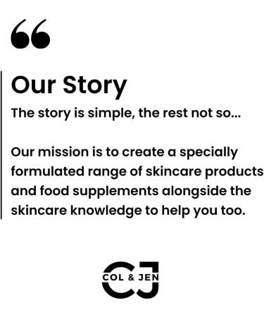 Premium Hyaluronic Acid Capsules with Vitamin C, B2, Selenium & E - 90 Vegan Capsules - Made in the UK | Skin Hydration, Joint Support & Moisture - Col & Jen - Buy Online on GoSupps.com