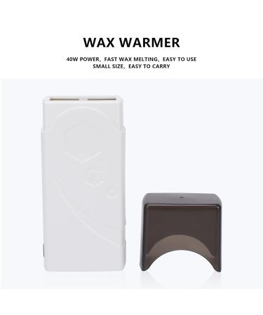 Easy Wax Hair Removal Set - Electric Wax Warmer & 200g Depilatory Wax for Men & Women - Roll-On Warm Wax Device - Buy Online on GoSupps.com