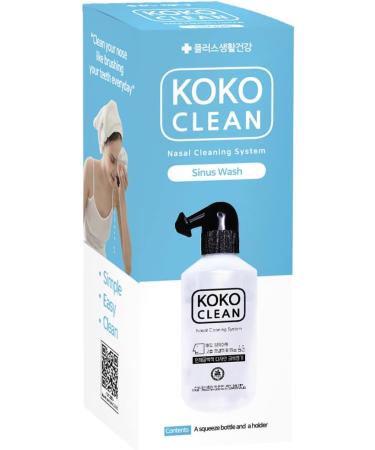 KoKo Clean Nasal Wash 240ml - Allergic Nasal Irrigation and Sinus Rinse for Adults and Kids - Buy Online on GoSupps.com