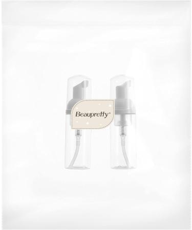 Beaupretty 2pcs Foam Dispenser Bottle Plastic Refillable Empty Mini Foaming Soap Shampoo Dispenser Pump Bottles for Travel 50ml (White) - Buy Online on GoSupps.com