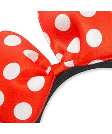 24 Pack Deluxe Mouse Costume Ears Headband - Black & Red Hair Accessories for Kids' Birthday Parties & Baby Showers - Buy Online on GoSupps.com