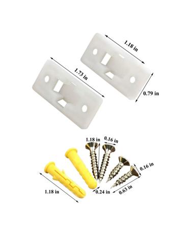 Loghot 6 Sets Nylon Anti-Tip Furniture Anchor Straps White Attach Furniture to Wall Keeping Baby Pet Safety from Falling Furniture - Buy Online on GoSupps.com