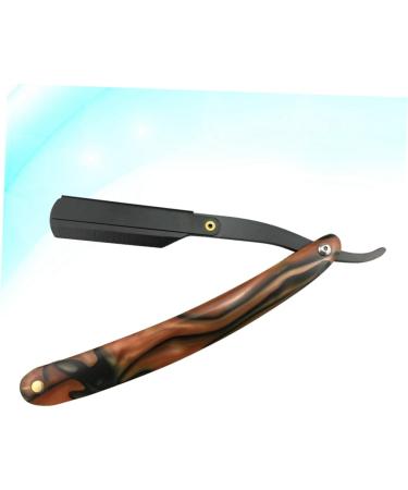 Angoily Men's Metal Razor & Cutlery Holder Safe Stylish Hand Razor with Bamboo Knife Handbook - Buy Online on GoSupps.com