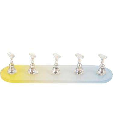 minkissy 3 Sets Nail Practice Holder Nail Holders for Nail Art Nail Holders for Nail Painting Acrylic Nail Art Display Stand Manicure Nail Stands Nail Display Stand Cosmetic Fixture Plastic - Buy Online on GoSupps.com