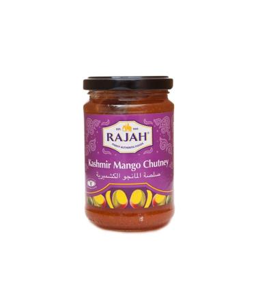 Kajal Rajah Kashmir Mango Chutney (3 x 340 g) Bol naturel indien id al pour currys fromage grill s et plus encore sans gluten 3 x 340g