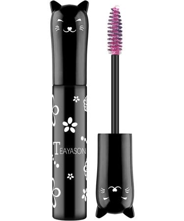 Mascara Makeup Voluminous Cat Eyes False Lash Effect Mascara 6 Colors Extreme Length Waterproof Fast Dry Eyelashes Curling Boosts Lash Volume Definition Party Stage Use Paraben & Cruelty Greatideal - Buy Online on GoSupps.com