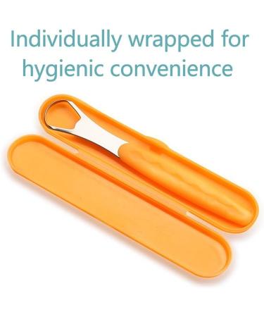 4-Part Tongue Brush Set & Cleaner Tool - Tongue Scraper for Oral Hygiene & Fresh Breath | Mini Case Included - Buy Online on GoSupps.com