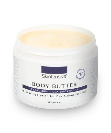 SKINTENSIVE Sea Buckthorn Butter - Organic Coconut Oil Body Butter Ointment for Eczema and Anti Itch Dry Skin Relief