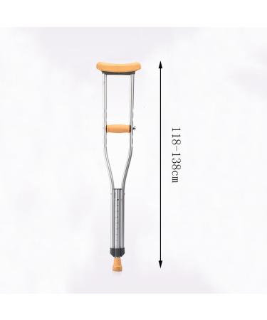 Crutches for Adults Underarm Handicapped Crutches/Canes for Handicapped Persons with Adjustable Length of 103-150 Cm Great for Travel or Work Independence Dubbel -2 - Buy Online on GoSupps.com
