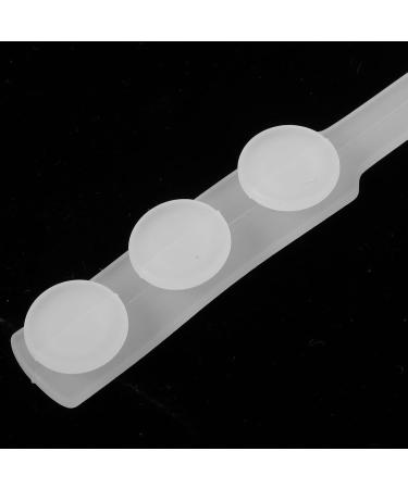 Gatuida Ear Hook Adjuster - 10 Pcs Adjustable Mask Hook Earrings | Silica Gel White Face Mask Extension Cable - Buy Online on GoSupps.com