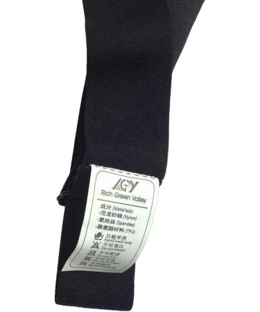 Rich Green Valley Soft Adjustable Heart Rate Monitor Chest Strap for Polar, Wahoo, CooSpo, Garmin HRM - Small Black - Buy Online on GoSupps.com