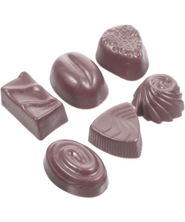 SAFIGLE 12 Pcs Simulation Chocolate Biscuit Pvc Sample 3d - Buy Online on GoSupps.com