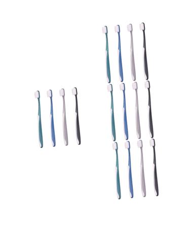 Lurrose 16 pcs soft toothbrush for adult dental care brushes Organic toothbrush soft toothbrushes for adult hand tools soft fur Small tools pregnant woman disposable