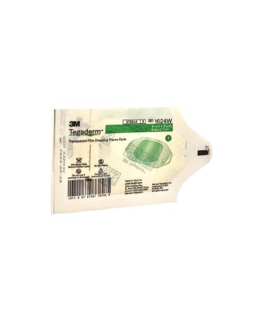 3M Tegaderm Transparent Film Dressing 2 3/8 x 2 3/4 Inch - 1/Pack of 20