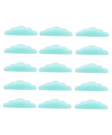 DOITOOL 15 Pairs Eyelash Lifting Pad Silicone Eyelash Pads Photocard Holder Makeup Gadgets Lash Shield Lash Curler Pink Tools Lash Tool Eyelash Holder Lash Lift Pads Set Curly 4.7X1.3X0.4CM