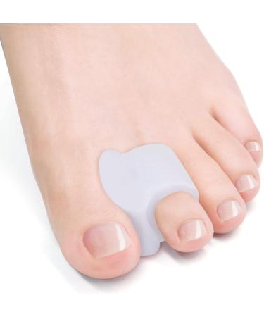 Silicone Toe Separator & Gel Toe Caps - Bunion Correction & Pressure Relief (4 Pcs) | International Shipping - Buy Online on GoSupps.com