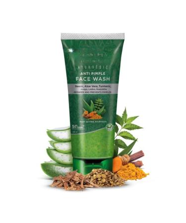 PGM DISTRIBUTORS Medi mix Ayurvedic Face Wash for All Skin Types - Soap Free - Paraben Free (100 ml / 3.4 oz)