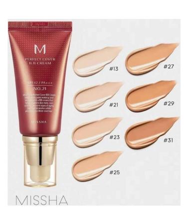 Buy MISSHA Perfect Cover BB Cream 20ml #25 Warm Beige - Best International Shipping & Top-Quality Coverage - Buy Online on GoSupps.com