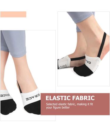FOMIYES Yoga Socks - Invisible Toe Liners & High Heel Forefoot Pads for Men - Anti-Drop Metatarsal Support - Buy Online on GoSupps.com