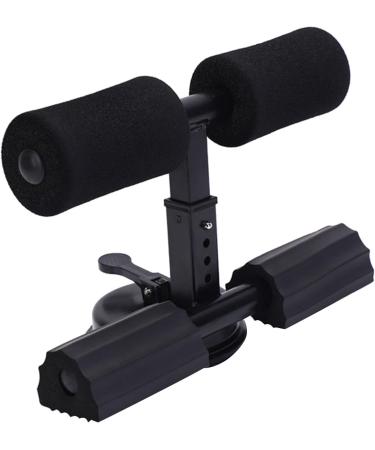 Ergonomic Design Sit Up Device Large Support Abdominal Training Device with Suction Cup Black - Buy Online on GoSupps.com