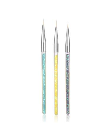 Professional Nail Art Tools - Liner Pens & Sequin Design - 3 Colors for Creative Nail Design - Buy Online on GoSupps.com