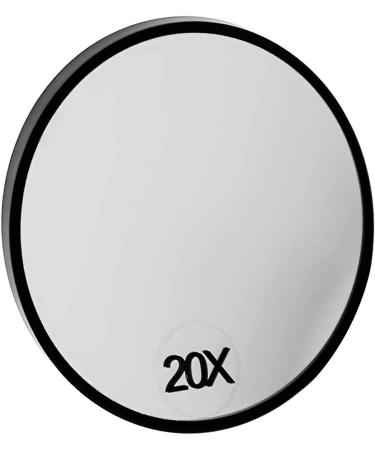 ARASO-UK LTD ARAZO - 20X Magnifying Mirror Eye Makeup Professional Pocket Vanity Eyebrow Tweezing