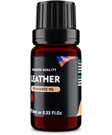 Leather - Top-Tier Select Grade Fragrance Oil 10ml - Buy Online on GoSupps.com