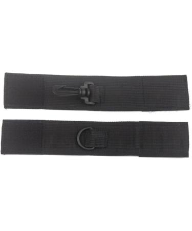Black Nylon Massage Props | Enhance Mood & Flexibility | Versatile Design for Sweaty Training & Wellness - Buy Online on GoSupps.com
