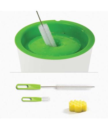 Catit Drinking Fountain Cleaning Kit - 2 Pieces for Optimal Pet Hydration | International Shipping Available - Buy Online on GoSupps.com