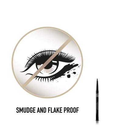 Max Factor Excess Intensity Longwear Eyeliner Charcoal - Waterproof Black Eyeliner for Perfect Eye Makeup - 1 x 2g (1 Pack) - International Shipping Available - Buy Online on GoSupps.com
