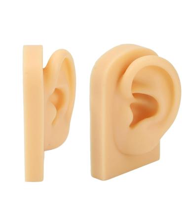 Flexible Human Silicone Ear Model for Hearing Aid Display | Elastic Fake Ear for Cosmetic Training - International Shipping - Buy Online on GoSupps.com
