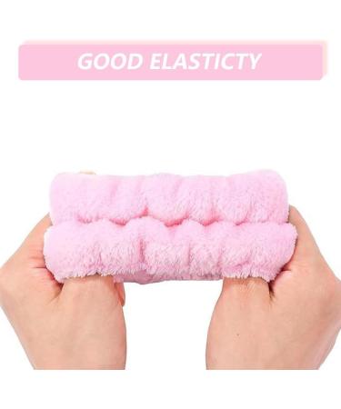 Sponge Headband Wristband Sets For Washing Face Makeup Headband Skincare Headband for Women Girls Spa Headband Terry Cloth Headband Soft Puffy Headband - Buy Online on GoSupps.com